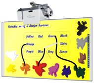 MANAGER K 200x120 + Beamerhalterung für ultrakurze Distanz