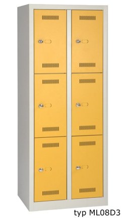 Schließfachschrank Bisley ML08D3