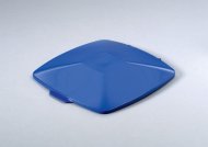 DURABIN LID SQUARE 40 - Farbe Blau