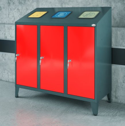 Mülltrennbehälter MPO 03rrk - 2