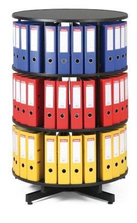 Rotierender Büroschrank - 3 Etagen - 2
