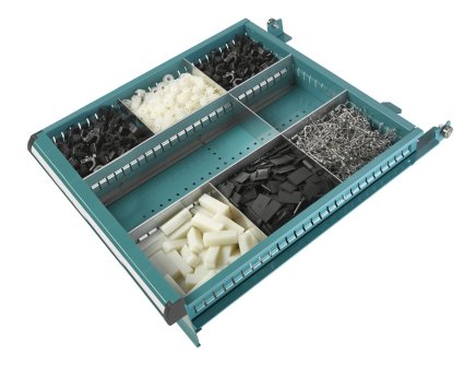 Quere Einteilung (glatt) für POLAK Schubladen 75 mm - 1