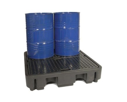 Auffangwanne für 4x 200-L-Fass