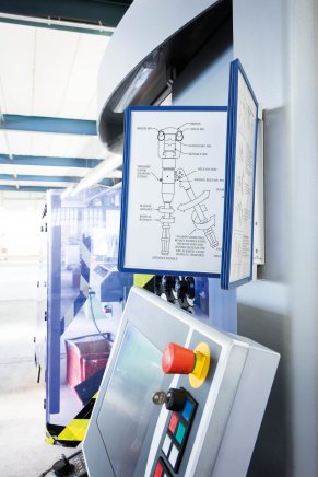 Sichttafelsystem VARIO MAGNET WALL 5 - 9