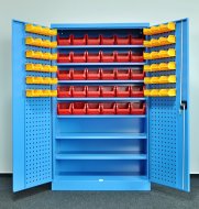 Werkstattschrank Kovos mit Sichtlagerkästen  SPZ_11_0003_VAR_4