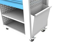 Abfallbehälter des Werkstattwagens SVL 01OK