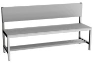 Garderobenbank  LAV 15O - Breite 1500 mm