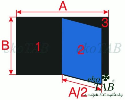 Buchschiebetafel für Kreide- und Filzbeschriftung PIVOT KB+KZ (4 Modelle) - 4