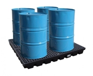 Auffangwanne für 4x 200-L-Fass