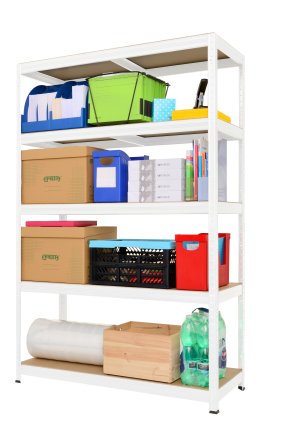 Fachbodenregal Futur 200 1800x1200x450mm weiß