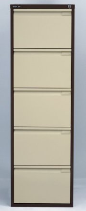 Aktenschrank Bisley BS5E/A4+FLS - Einlegeboden mit Trennwänden - 4