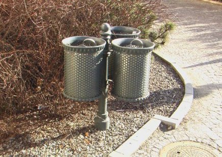 Abfallbehälter  REX 1 - 2