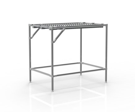 Förderer mit versenkten Rollenbahnen (verschiedene Varianten)