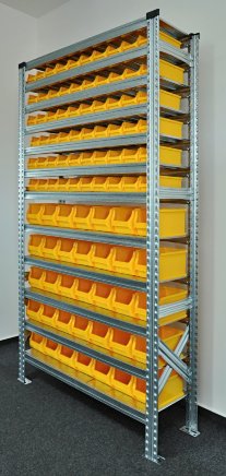 Regal mit Sichtlagerkästen 877851009 (7 Modelle) - 2