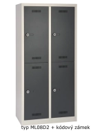 Garderobenschrank Bisley ML08D2