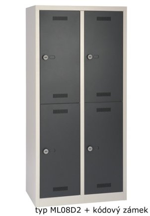 Garderobenschrank Bisley ML08D2