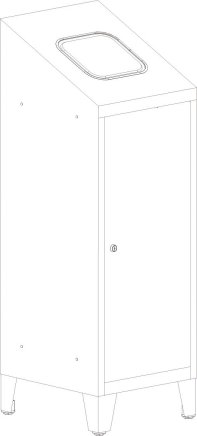 Mülltrennbehälter MPO 01k - 2