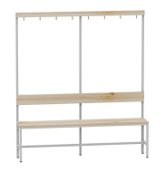 Garderobenbank A6820 - Breite 1600 mm