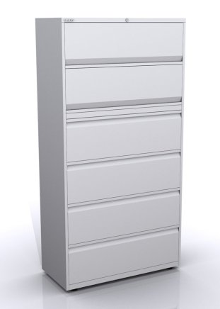 Kombischrank mit Flipptüren und Schubladen SYC10/2/4