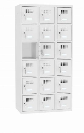 Schließfachschrank MSus 336 W, Breite 900 mm - 2