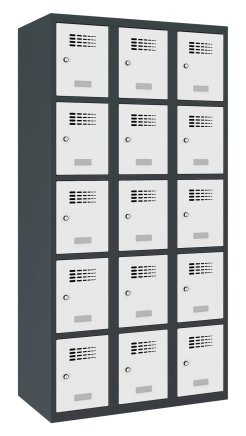 Schließfachschrank Sus 335 W, Breite 900 mm