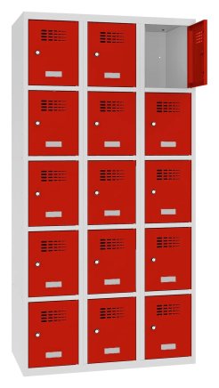 Schließfachschrank Sus 335 W, Breite 900 mm - 4