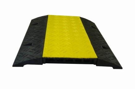 Kabelbrücke mit Deckel,  270, 271B, Farbe schwarz/gelb - 2