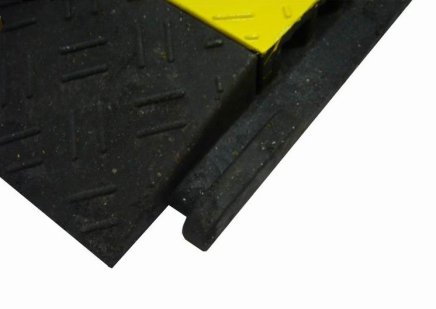 Kabelbrücke mit Deckel,  270, 271B, Farbe schwarz/gelb - 3