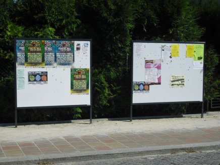 Plakattafel PPD10, einseitig,  (3 Modelle) - 3