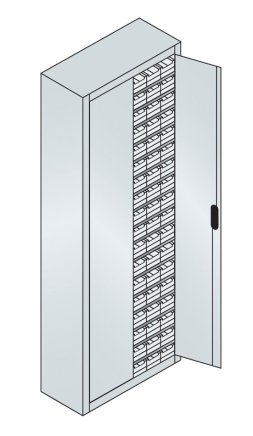 Magazinschrank CP 133113-23, mit Sichtlagerkästen - 2