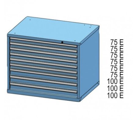 Schubladenschrank ZG 84-7 - 1
