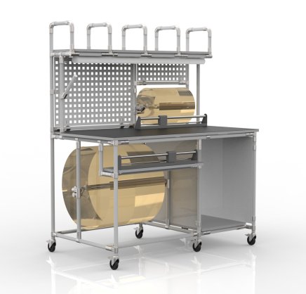 Universeller Packtisch 23020154, 2x Schneidegerät