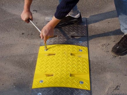 Stahlstrebe für Fahrbahnschweller 30 km/h - 4