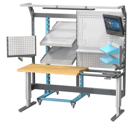 Gabel mit Lochplatte 20ERY3 - 2