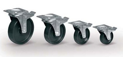 PP-Bockrolle, Durchmesser 160 mm - 2