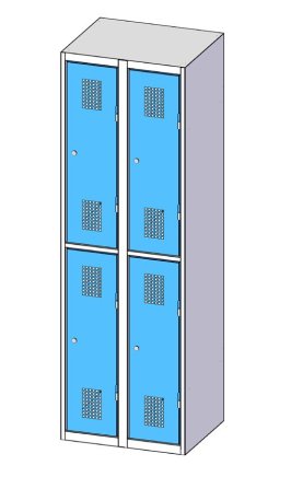 Garderobenschrank XS84-18ZP - 4