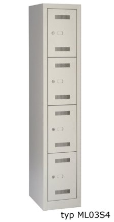 Schließfachschrank Bisley ML03S4