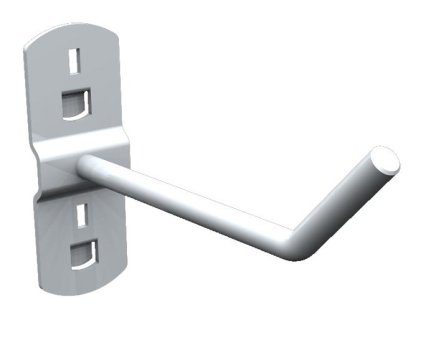 Werkzeughalter, einfacher Haken 45°  QDN_23_02