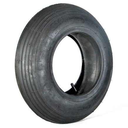 Schlauch + Reifen für Stapelkarren Räder 4.80/4.00-8