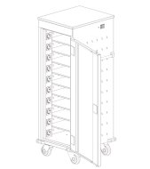 Laptop-Schrank, mobil WNL 110+