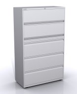 Kombischrank mit Flipptüren und Schubladen SYC10/50/2/3