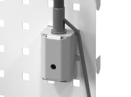 Befestigung an der Lochplatte EKU7