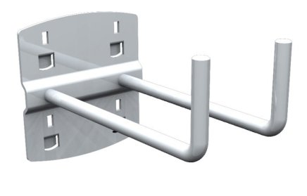 Werkzeughalter, doppelter Haken 90° QDN_22_06