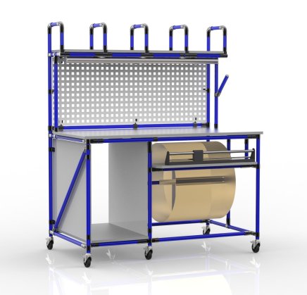 Packtisch mit Schneidgerät - 3