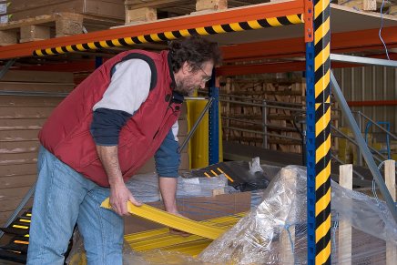 Eckschutzprofil Ø 60 mm - 2