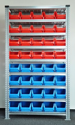 Regal mit Sichtlagerkästen 877851017_VAR_6