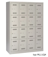Schließfachschrank Bisley ML11Q4