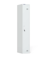 Einteiliger Metallkleiderschrank mit Zylinderschloss