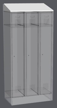 Schrankaufsatz - Schrägdach SDL 900 - 2