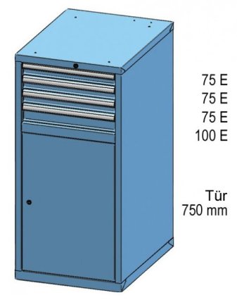Schubladenschrank ZE 120-1 - 3
